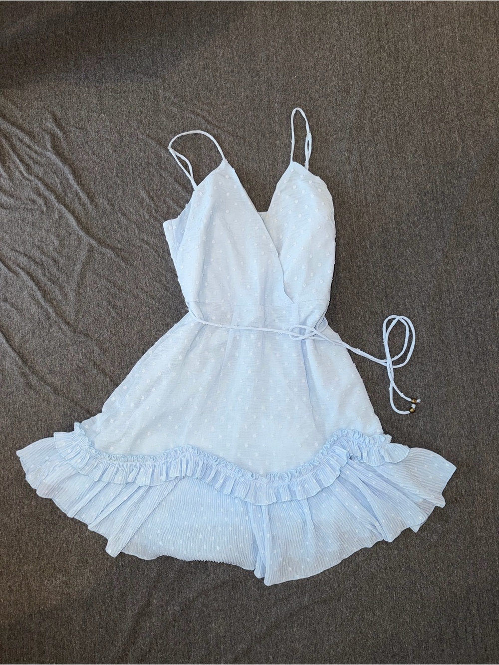 Women’s Saints + Secrets Dot Ruffle Dress
